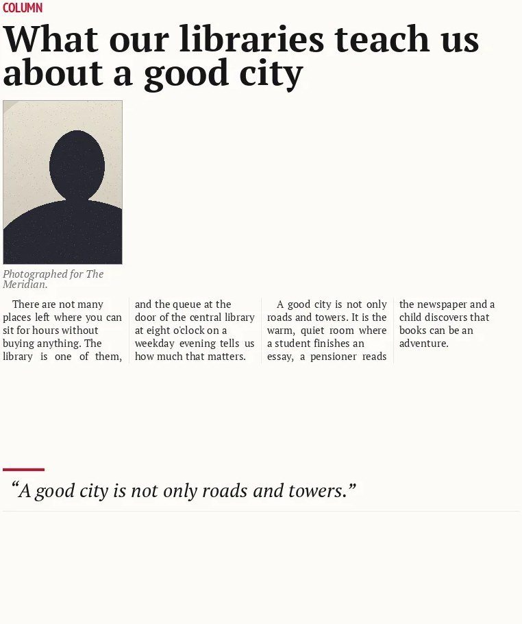 What our libraries teach us about a good city