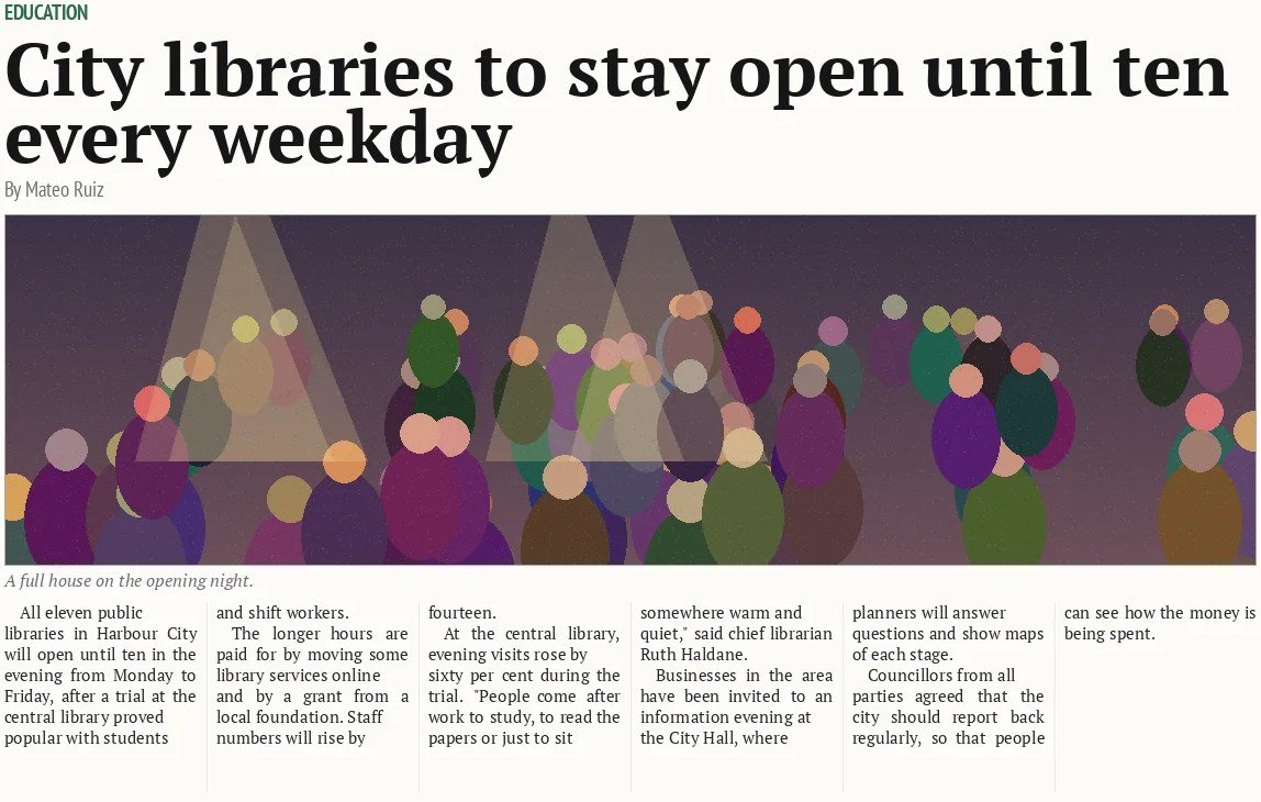 City libraries to stay open until ten every weekday
