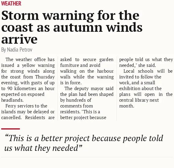 Storm warning for the coast as autumn winds arrive