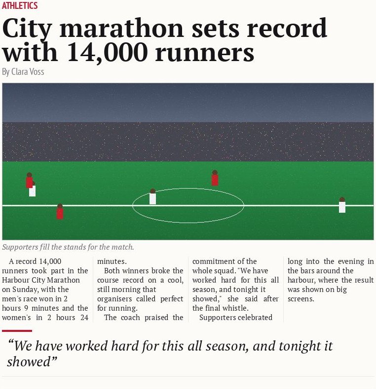 City marathon sets record with 14,000 runners