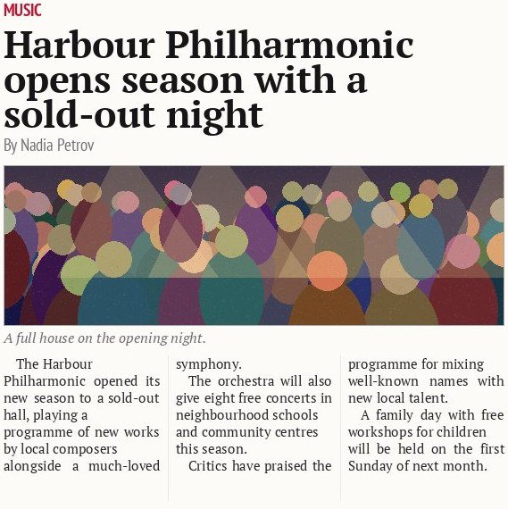 Harbour Philharmonic opens season with a sold-out night