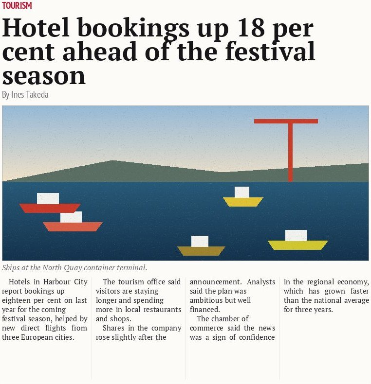 Hotel bookings up 18 per cent ahead of the festival season