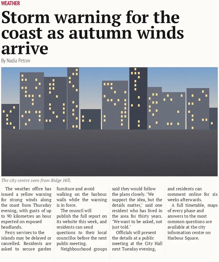 Storm warning for the coast as autumn winds arrive