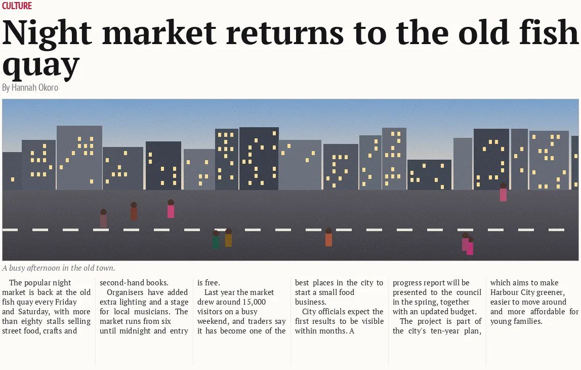 Night market returns to the old fish quay