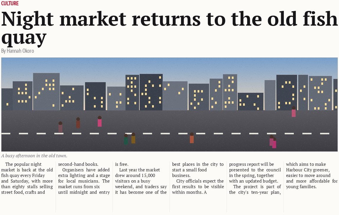 Night market returns to the old fish quay