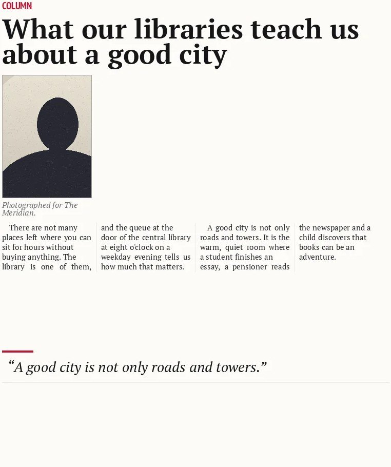 What our libraries teach us about a good city