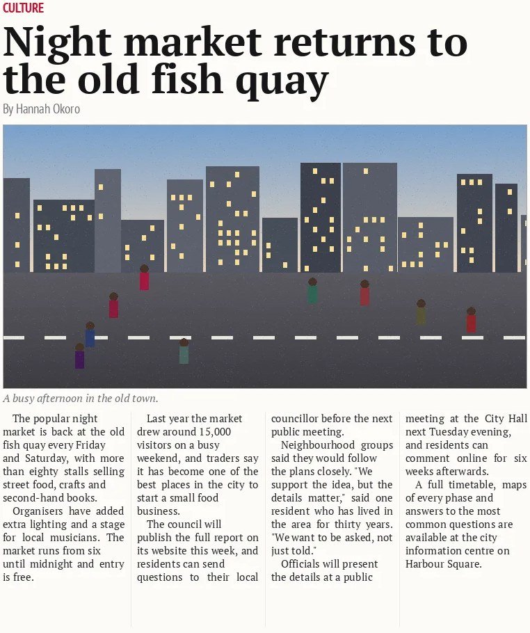 Night market returns to the old fish quay
