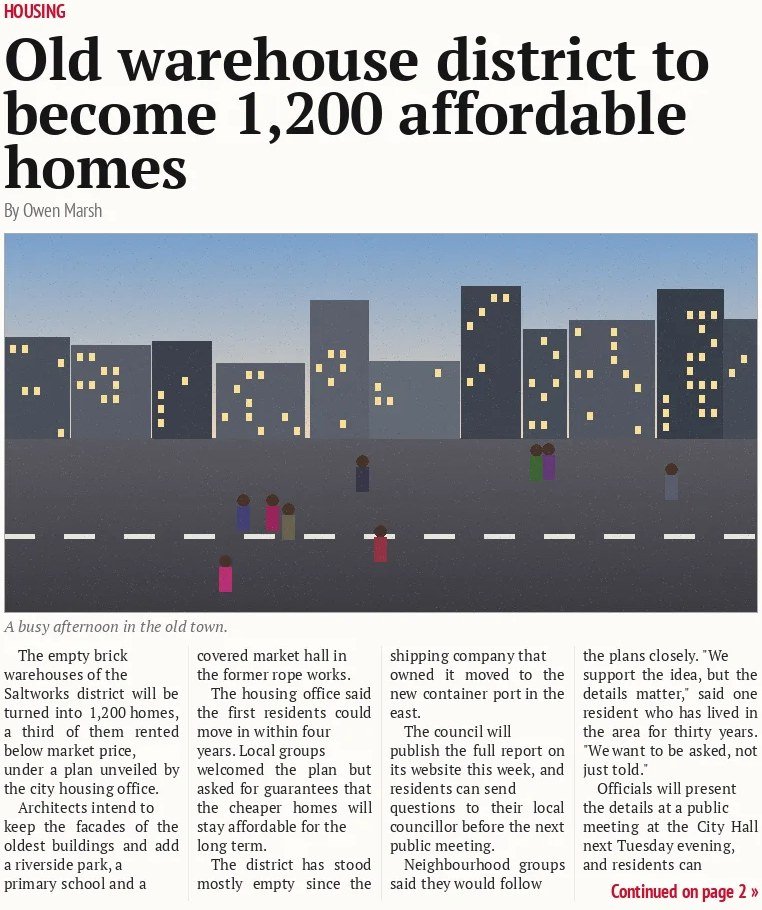 Old warehouse district to become 1,200 affordable homes