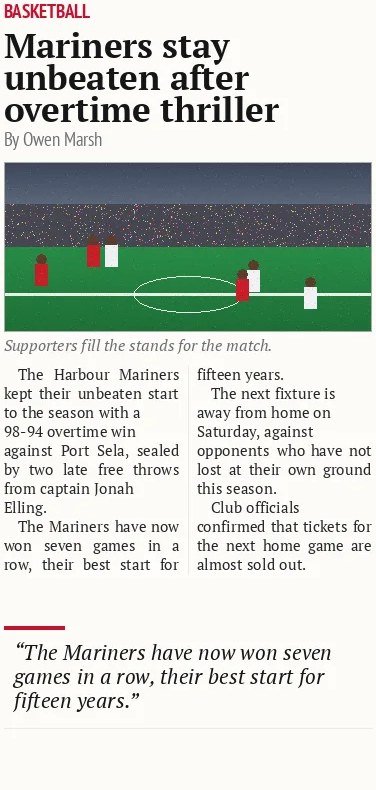 Mariners stay unbeaten after overtime thriller