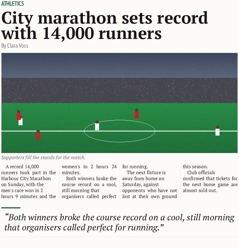City marathon sets record with 14,000 runners